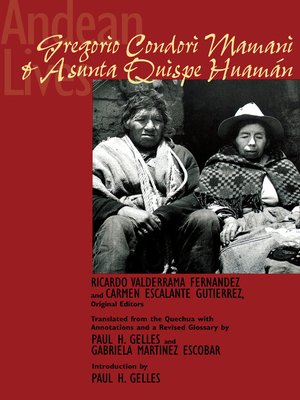 cover image of Andean Lives